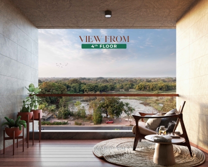 Balcony view 4th floor